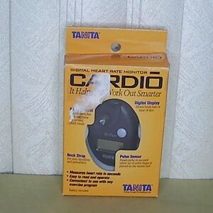 TANITA CARDIO DIGITAL HEART RATE MONITOR YH406 - New 1998